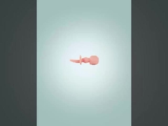 Σύντομη λαβή Eco κουτάλι και πιρούνι Σιλικόνη κουτάλια βρέφους για το φαγητό του μωρού 48 γραμμάρια