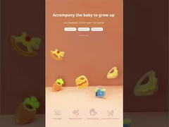 Προσαρμοσμένο για βρέφη σάντουιτς με φρούτα και σιλικόνη χωρίς BPA